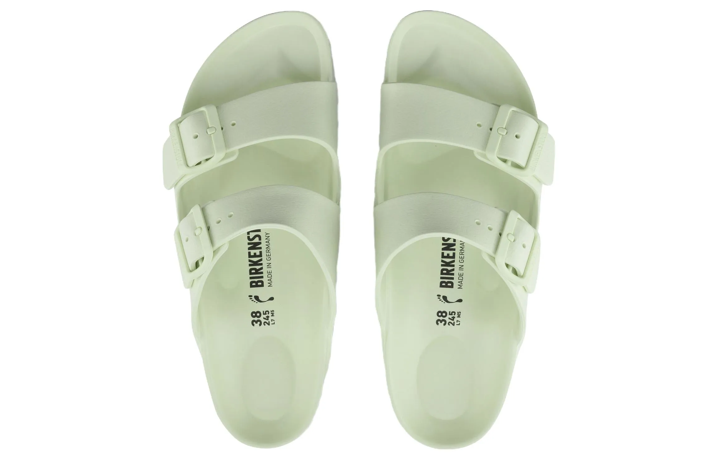 Birkenstock Arizona EVA Narrow Fit Sandals 'Faded Lime' 1024691 sold by KicksCrew product image thumbnail 3