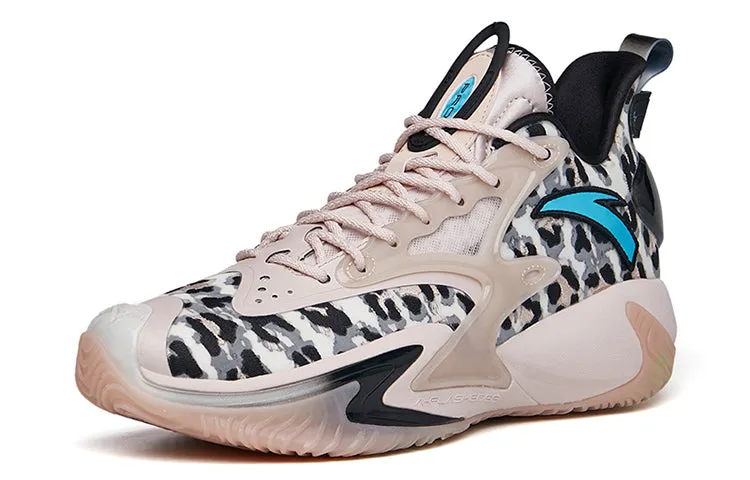 ANTA Shock Wave 3 Pro 'Light Brown Leopard Print' 112221619-3 sold by KicksCrew product image thumbnail 2