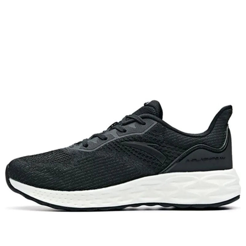 (WMNS) ANTA Running Series Sneakers 'Black White' 12835588-1 sold by KicksCrew