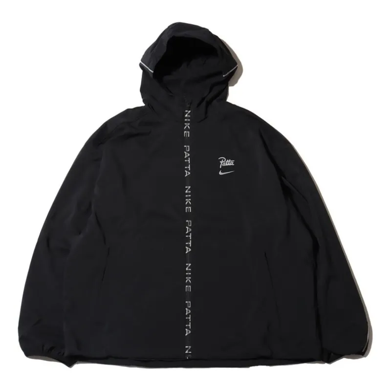 Nike x Patta SS24 Full Zip Jacket 'Black' FJ3088-010 sold by KicksCrew