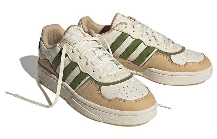 Adidas Originals Courtic Shoes 'White Brown Green' ID0567 sold by KicksCrew product image thumbnail 3