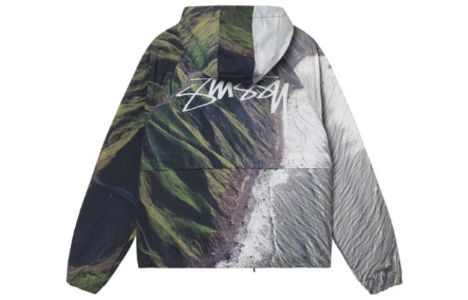 Stussy Coastline Beach Shell 'Multicolor' 115659 sold by KicksCrew