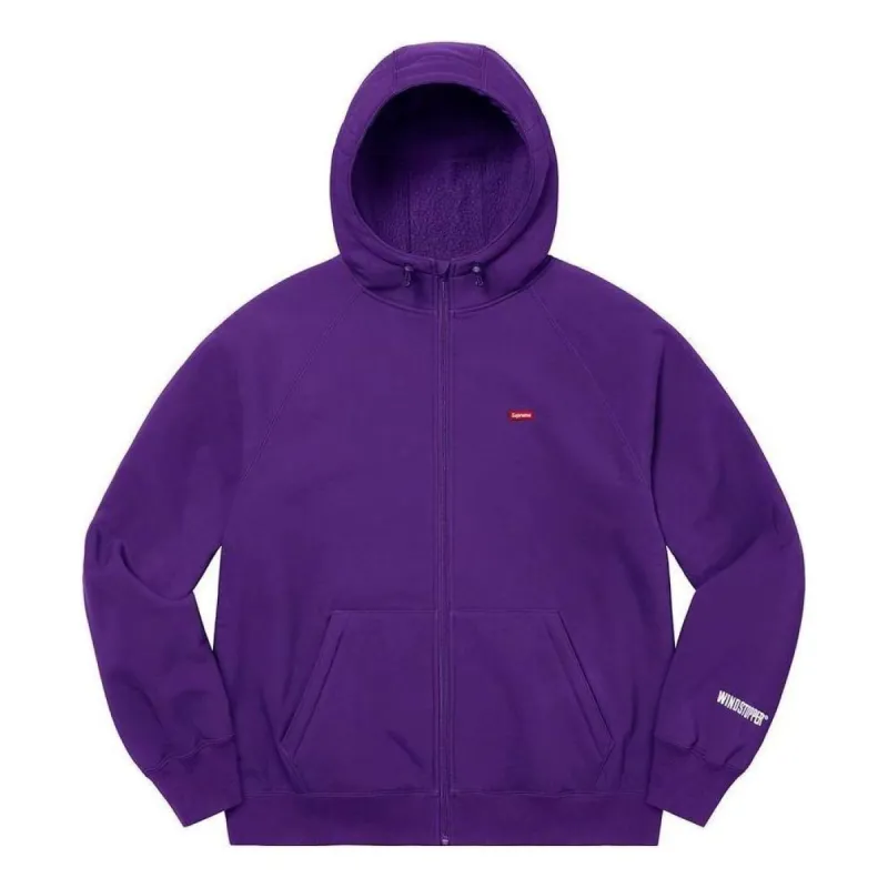 Supreme x Gore-tex Windstopper Zip Up Hooded Sweatshirt 'Purple' SUP-FW22-823 sold by KicksCrew