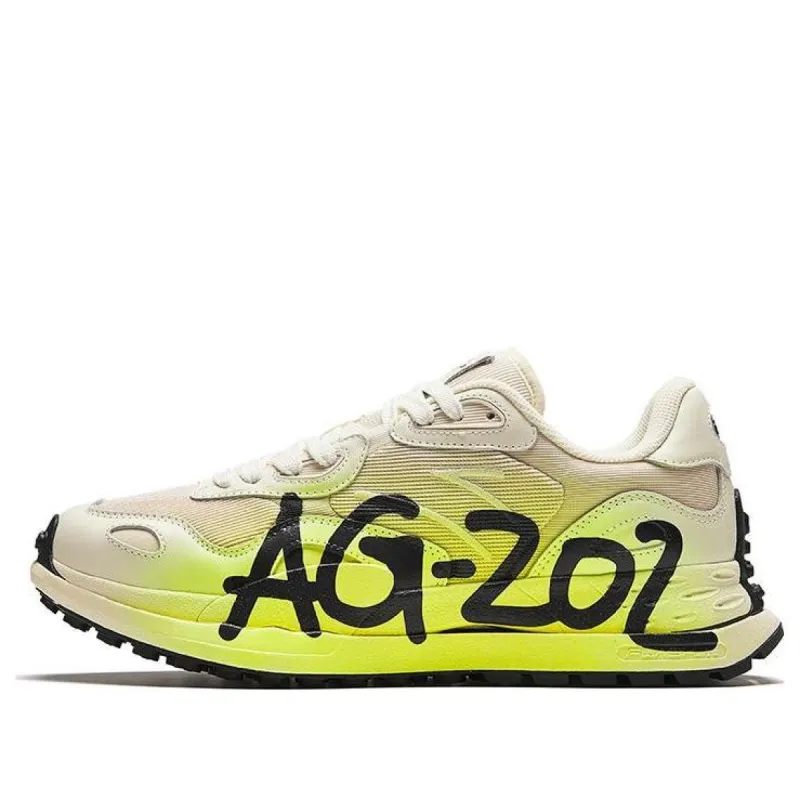 ANTA Running Series Sneakers 'Beige White Green' 112345580A-4 sold by KicksCrew