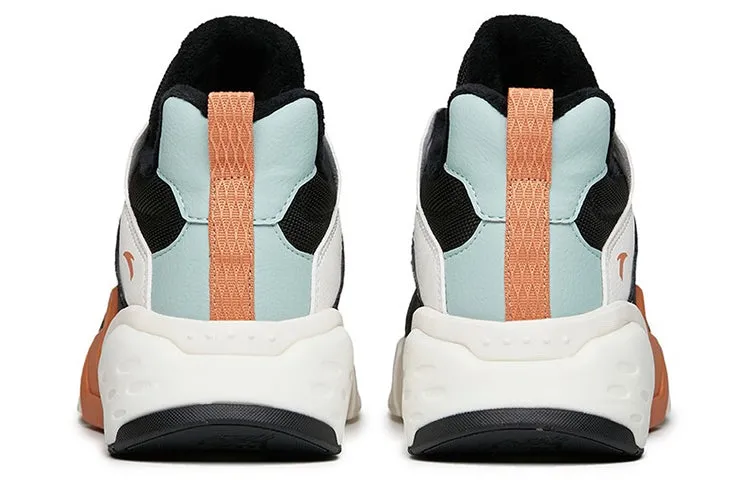 (WMNS) ANTA Leather Fleeced Running Shoes 'White Orange Black' 122148980-2 sold by KicksCrew product image thumbnail 4