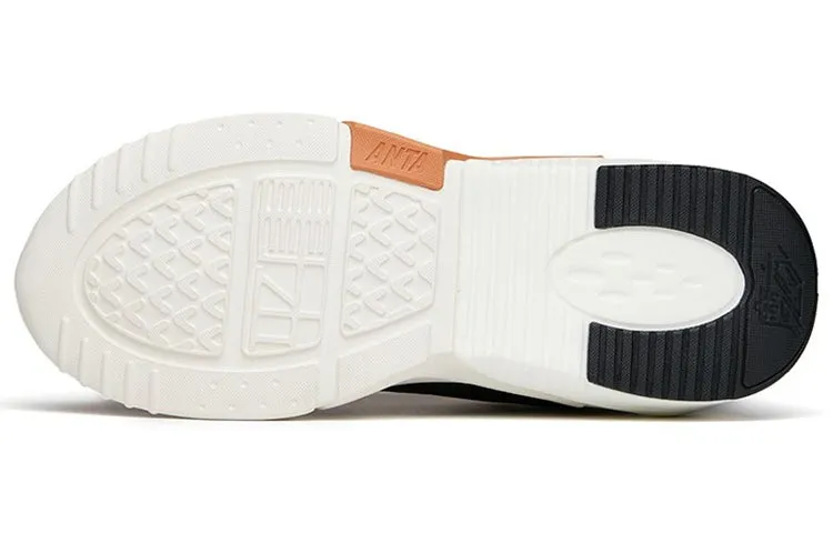 (WMNS) ANTA Leather Fleeced Running Shoes 'White Orange Black' 122148980-2 sold by KicksCrew product image thumbnail 5