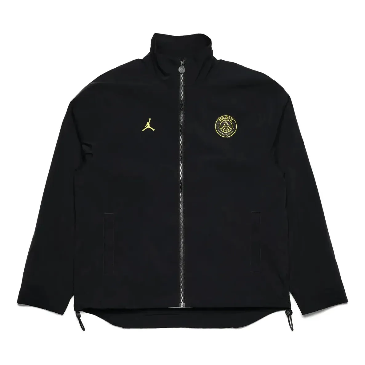 Air Jordan Paris Saint-Germain Woven Jacket 'Black' DV0608-010 sold by KicksCrew