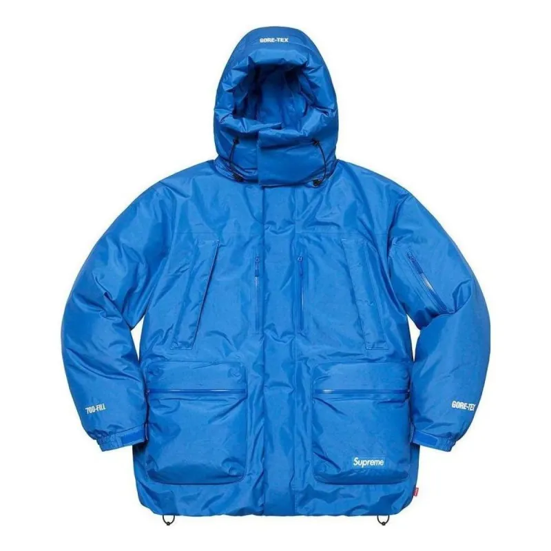 Supreme GORE-TEX 700-Fill Down Parka 'Blue' SUP-FW22-816 sold by KicksCrew