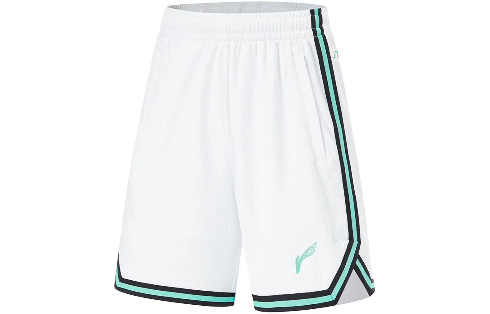 Li-Ning CBA Logo Basketball Suit 'White Green' AATU019-7 sold by KicksCrew product image thumbnail 5
