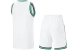 Li-Ning CBA Logo Basketball Suit 'White Green' AATU019-7 sold by KicksCrew