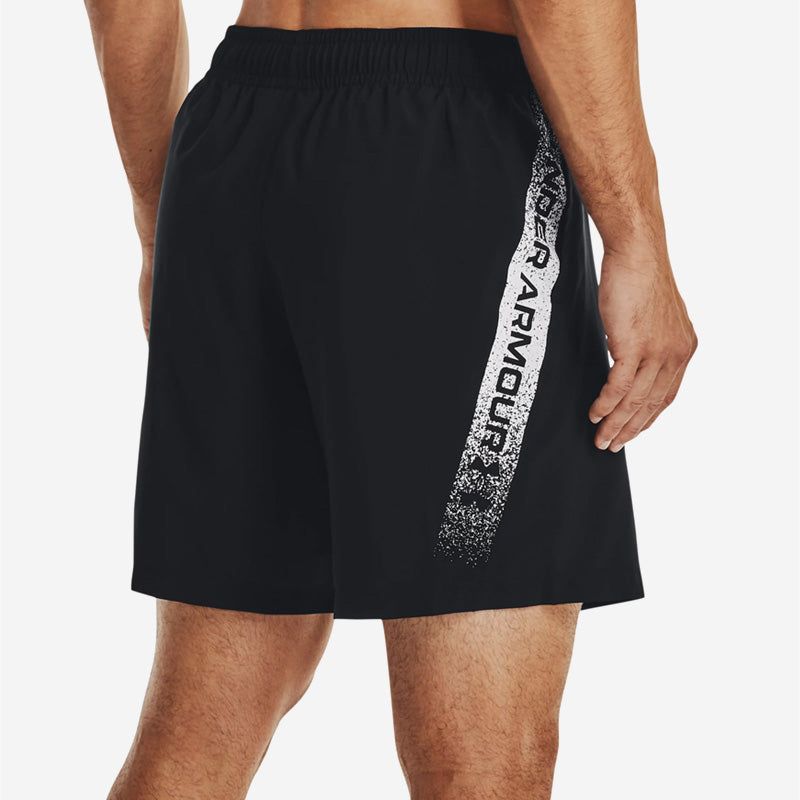 Under Armour Woven Graphic Shorts 'Black' 1370388-001 sold by KicksCrew product image thumbnail 4
