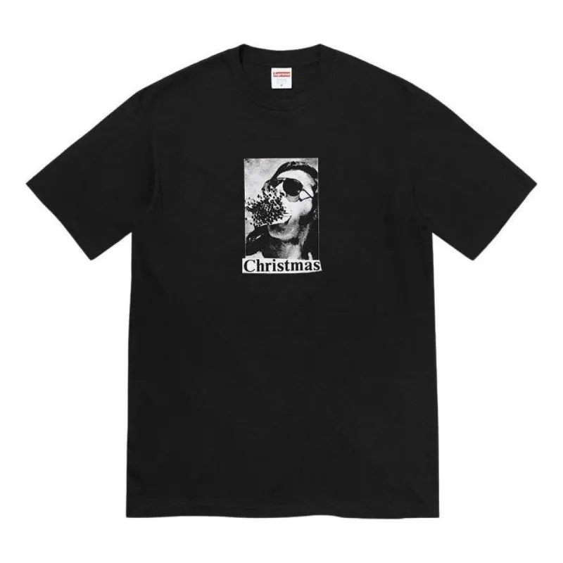 Supreme Cigarette Tee 'Black White' SUP-FW22-812 sold by KicksCrew