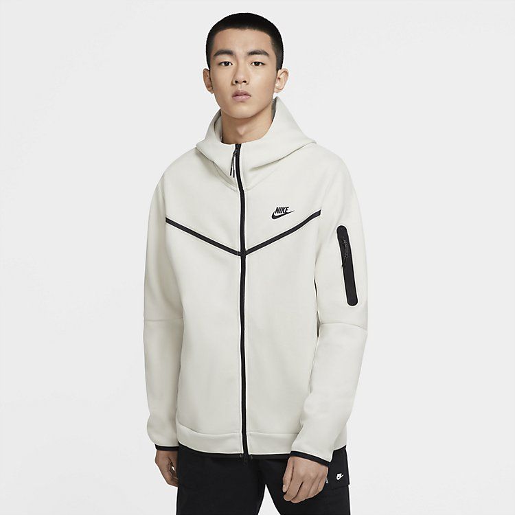 Nike Sportswear Tech Fleece Full-Zip Hoodie 'Phantom' CU4489-072 sold by KicksCrew product image thumbnail 2
