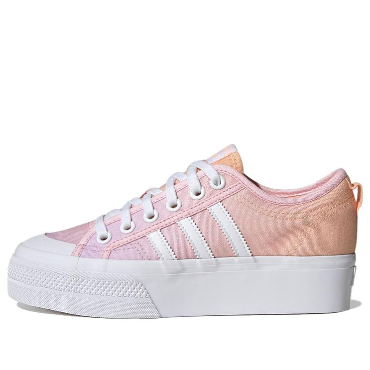 (WMNS) Adidas Nizza Platform 'Acid Orange Pink' IG5050 sold by KicksCrew