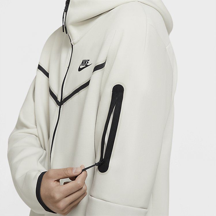 Nike Sportswear Tech Fleece Full-Zip Hoodie 'Phantom' CU4489-072 sold by KicksCrew product image thumbnail 6