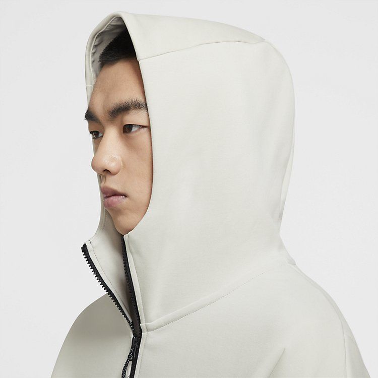 Nike Sportswear Tech Fleece Full-Zip Hoodie 'Phantom' CU4489-072 sold by KicksCrew product image thumbnail 4