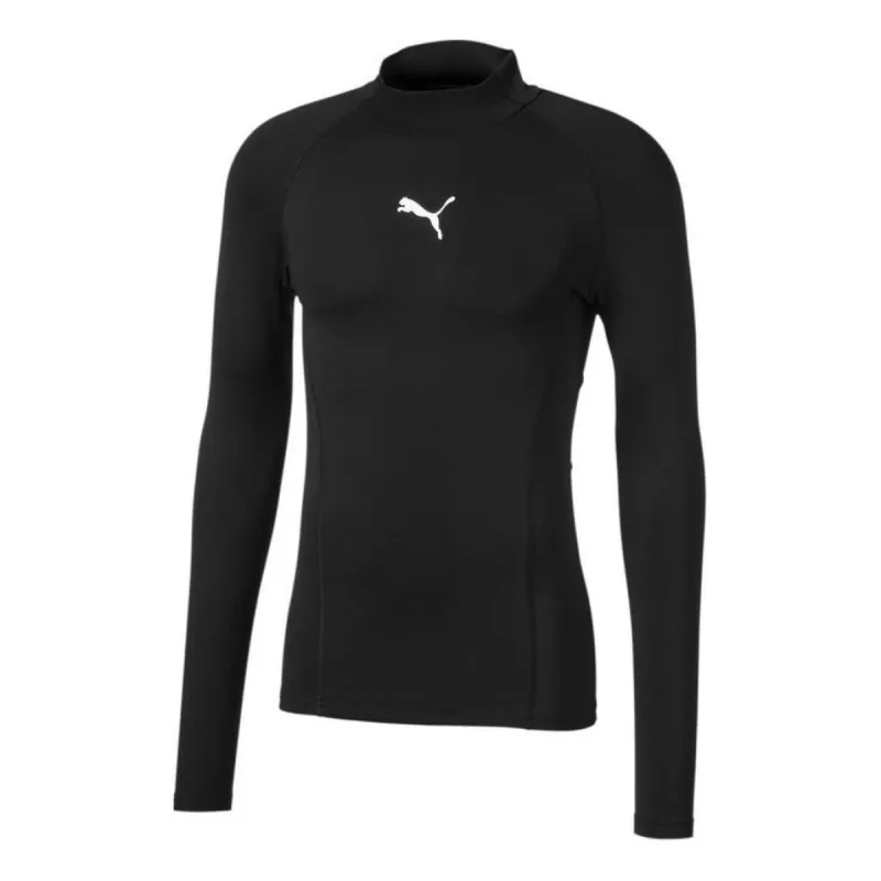 PUMA LIGA Baselayer Long Sleeve T-shirt 'Black' 655922-03 sold by KicksCrew