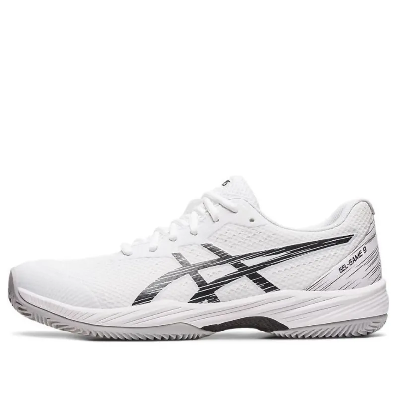 Asics Gel Game 9 Clay OC 'White Black' 1041A358-100 sold by KicksCrew