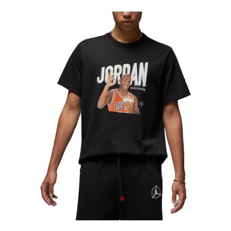 Air Jordan Flight Photo T-Shirt 'Black' DV8434-010 sold by KicksCrew