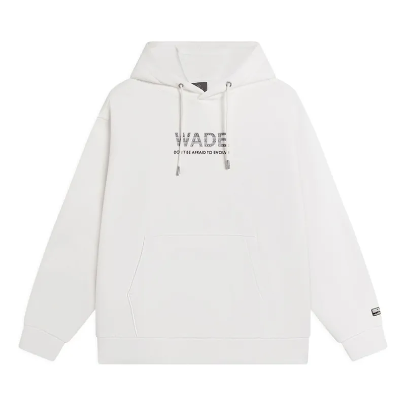 Li-Ning Way Of Wade Graphic Hoodie 'White' AWDS817-2 sold by KicksCrew