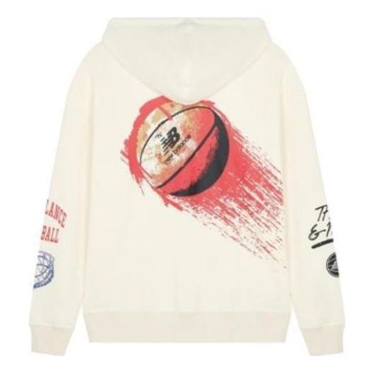 New Balance Hoops Merged Eras Sweat Hoodie 'White' MT21592-RCA sold by KicksCrew