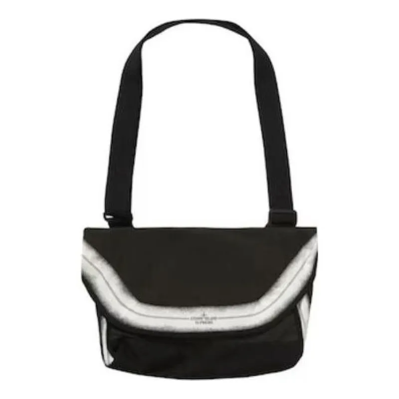 Supreme x Stone Island Stripe Messenger Bag 'Black White' SUP-SS22-776 sold by KicksCrew