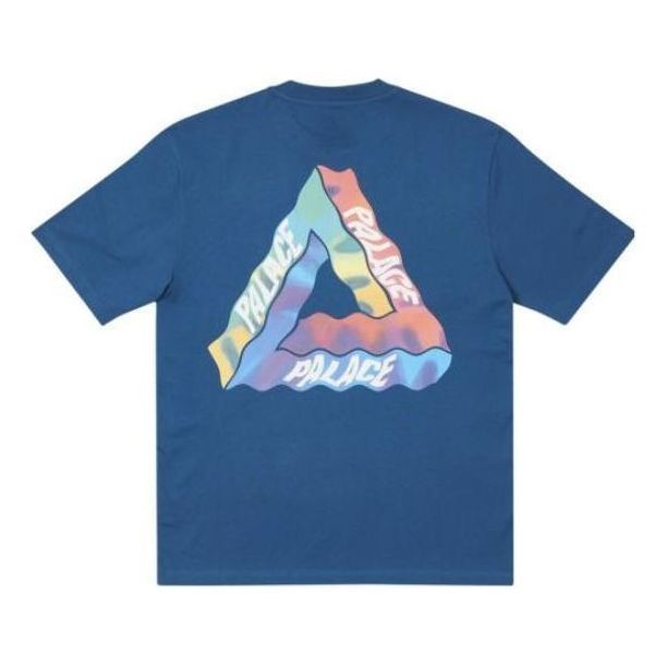 Palace Tri-Visions T-Shirt 'Blue' P22TS340 sold by KicksCrew