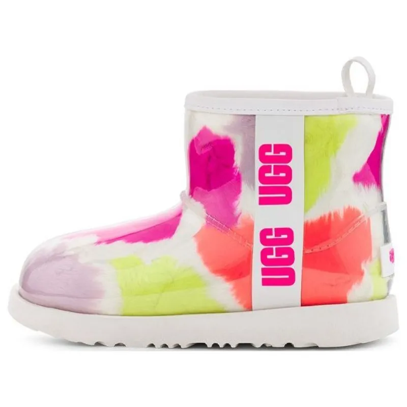 (WMNS) UGG Classic Clear Mini Party Spots Boot 'White' 1124956-WHT sold by KicksCrew