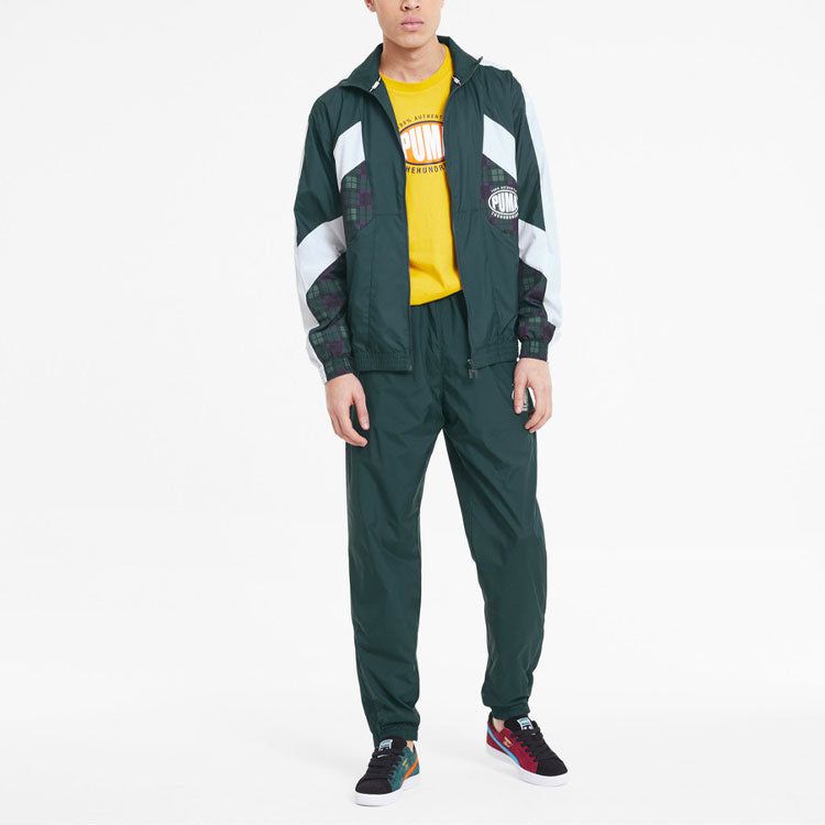 Puma x The Hundreds Track Pants 'Green White' 596748-38 sold by KicksCrew product image thumbnail 5