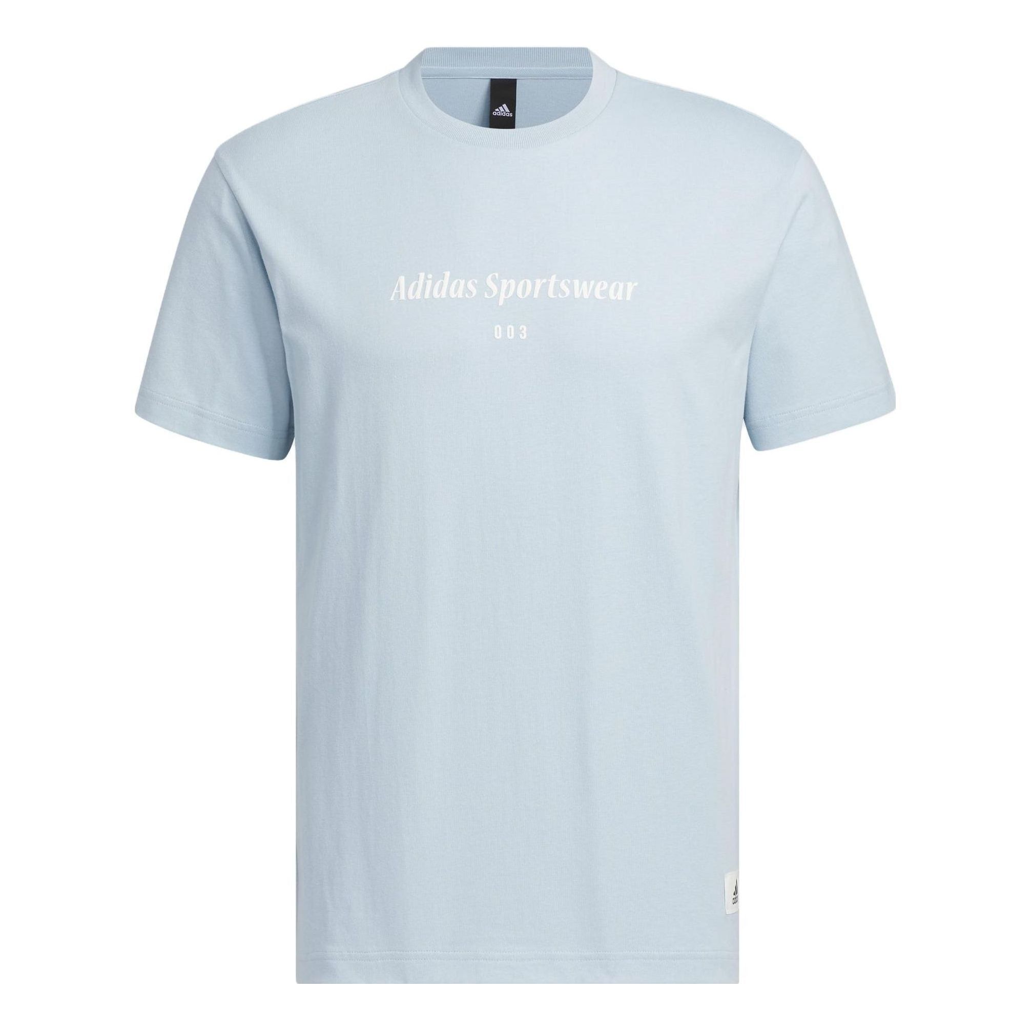 Adidas Sportswear Lounge Short Sleeve T-Shirts 'Blue' IP4993 sold by KicksCrew