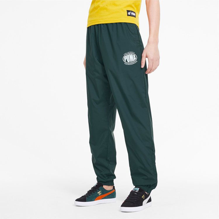 Puma x The Hundreds Track Pants 'Green White' 596748-38 sold by KicksCrew product image thumbnail 3