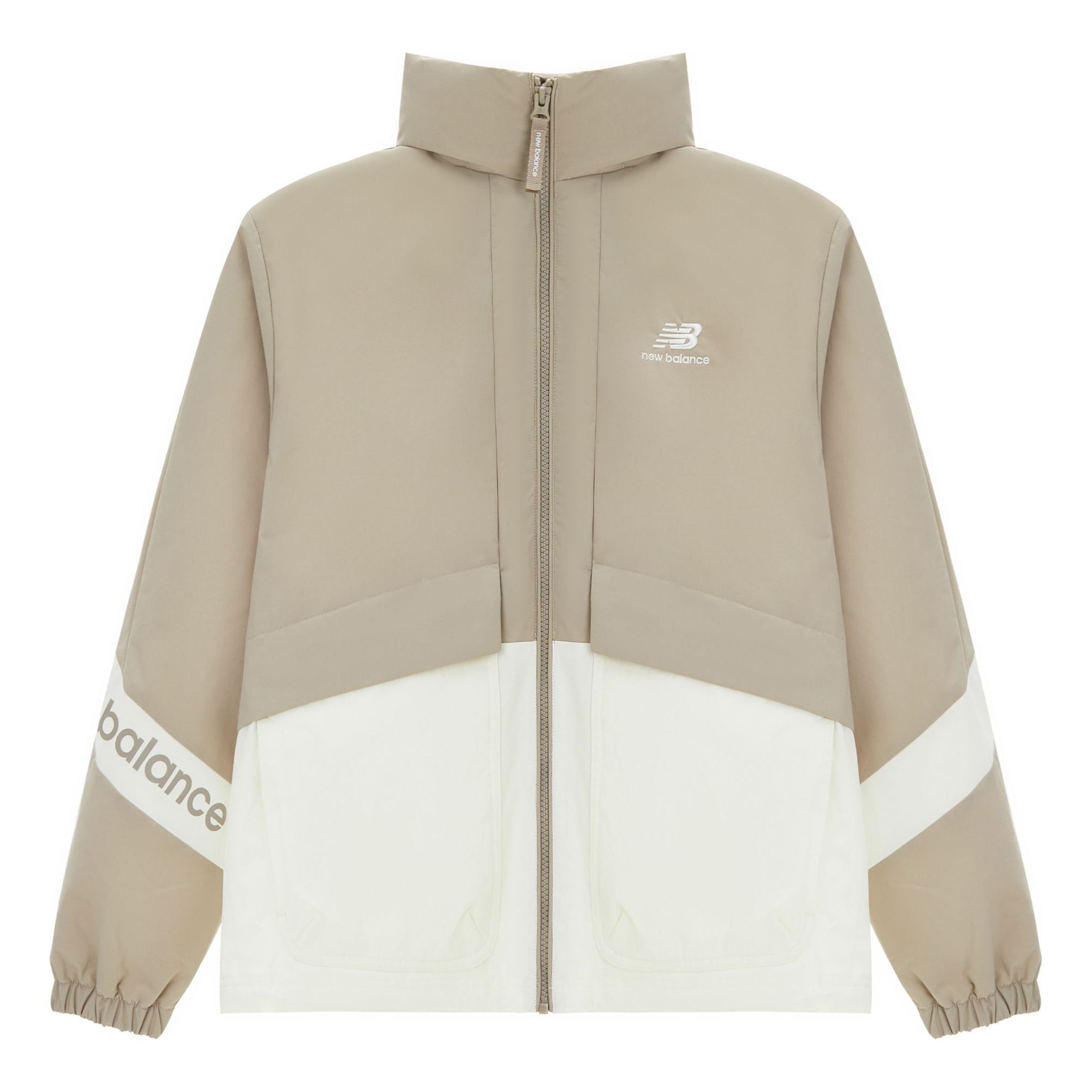New Balance Lifestyle Jacket 'Beige White' 5AD12103-LBE sold by KicksCrew