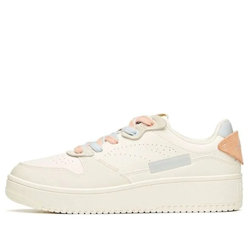 (WMNS) ANTA Life Series Sneakers 'White Orange Blue' 922118018-3 sold by KicksCrew