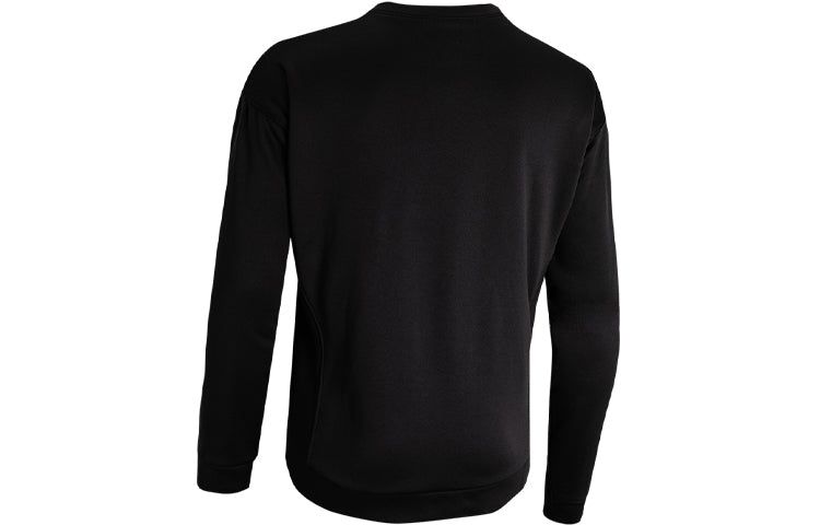 (WMNS) Under Armour Rival Terry Taped Crew 'Black' 1361112-001 sold by KicksCrew product image thumbnail 2