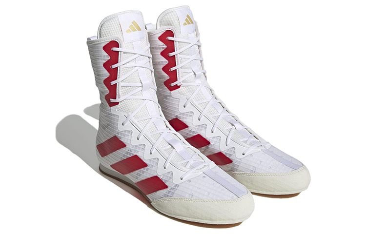 adidas Box Hog 4 'White Red' HP9613 sold by KicksCrew product image thumbnail 3