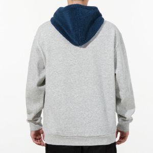 Puma Long Sleeved Pullover Hoodie 'Grey Navy' 534939-04 sold by KicksCrew
