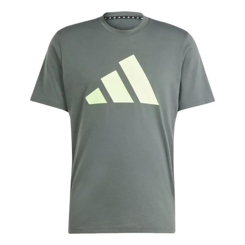 adidas Train Essentials Feelready Logo Training T-shirt Asia Sizing 'Legend Ivy' IT5415 sold by KicksCrew