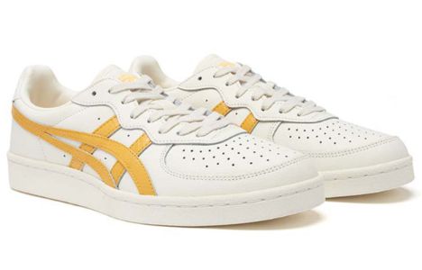 Onitsuka Tiger GSM Shoes 'White Yellow' 1183B811-100 sold by KicksCrew