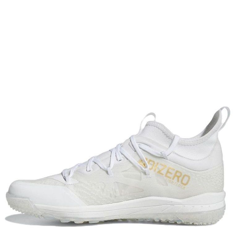 Adidas Adizero Afterburner NWV TF 'White Gold Metallic' GZ4584 sold by KicksCrew