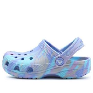 (GS) Crocs Classic Marbled Clogs 'Moon Jelly Multi' 207464-5Q7 sold by KicksCrew