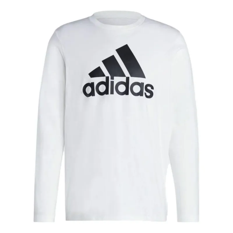 adidas Sportswear Essentials Long Sleeve Tee 'White' IC9309 sold by KicksCrew