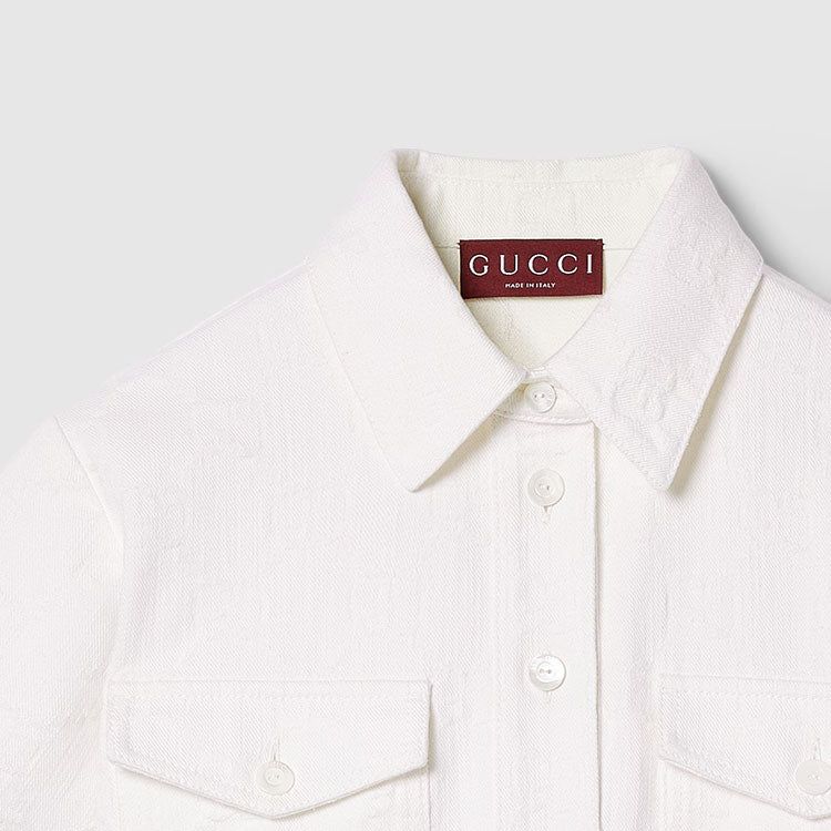 (WMNS) Gucci GG Jacquard Denim Dress 'White' 788736-XDC0S-9692 sold by KicksCrew product image thumbnail 3