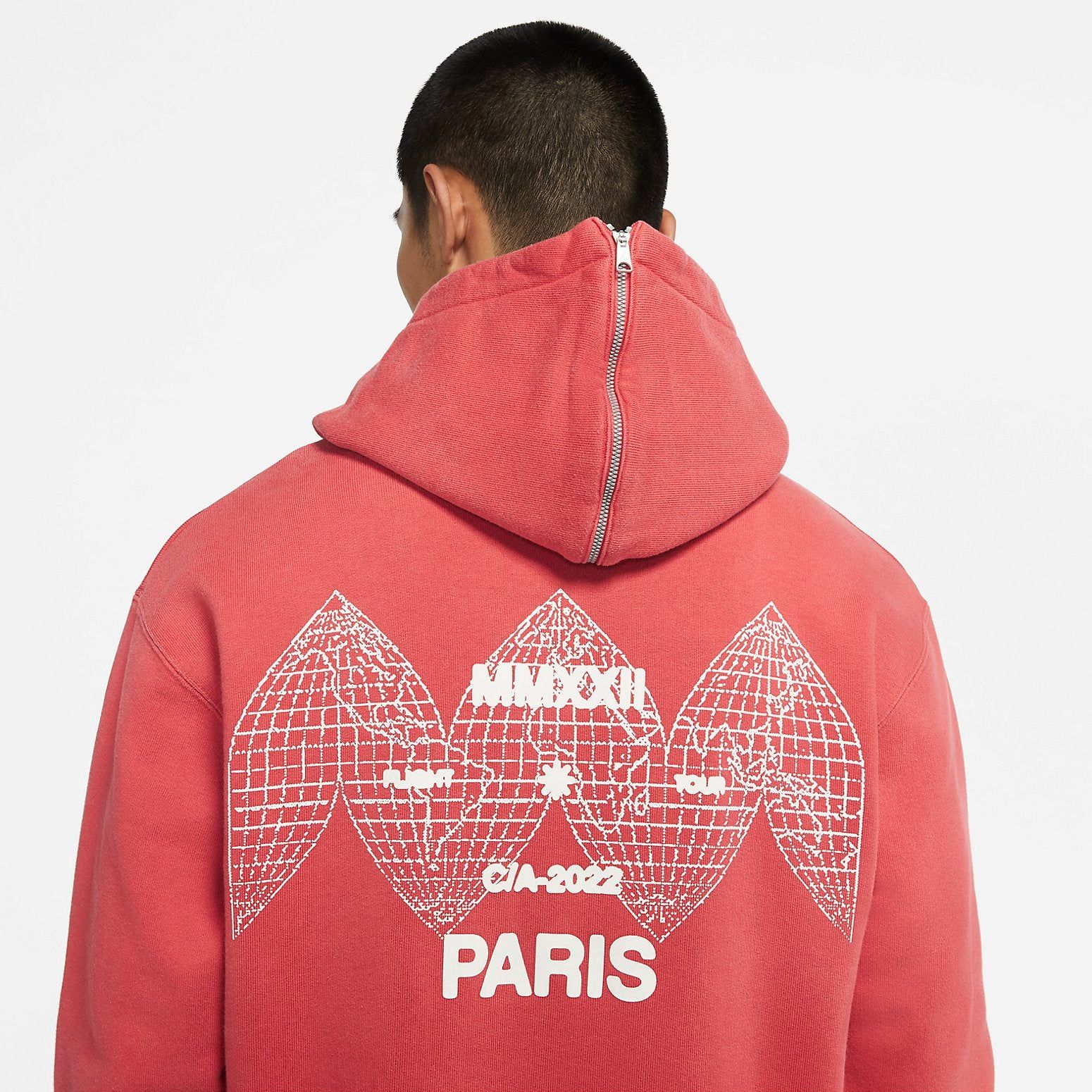 Air Jordan Flight Heritage Fleece Pullover Hoodie 'Red' DQ7545-662 sold by KicksCrew product image thumbnail 5