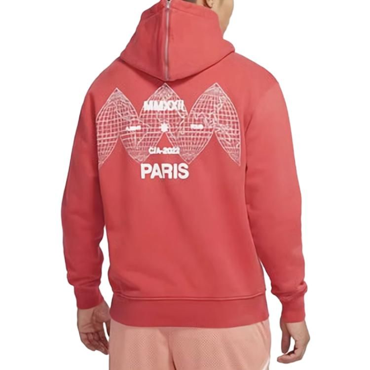 Air Jordan Flight Heritage Fleece Pullover Hoodie 'Red' DQ7545-662 sold by KicksCrew product image thumbnail 3