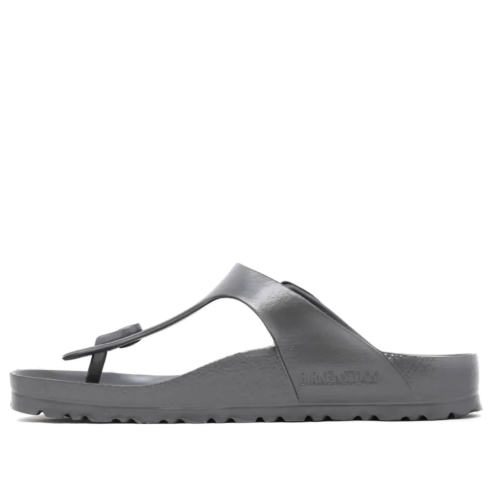 Birkenstock Gizeh Essentials EVA Metallic Sandals 'Anthracite' 1001505 sold by KicksCrew