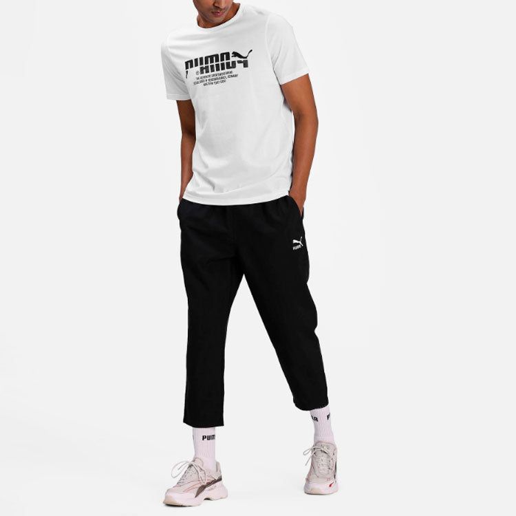 PUMA Classic Handball Tee 'White' 599821-02 sold by KicksCrew product image thumbnail 3