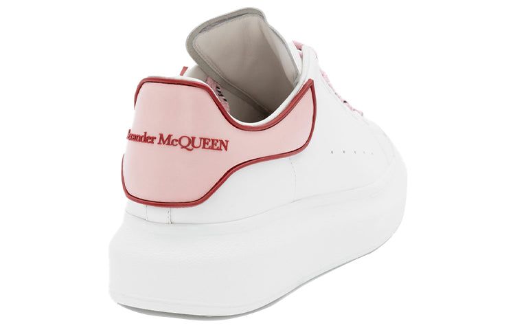 (WMNS) Alexander McQueen Oversized Sneaker 'White Pink Carnelian Red' 621056WHXMT9633 sold by KicksCrew product image thumbnail 4