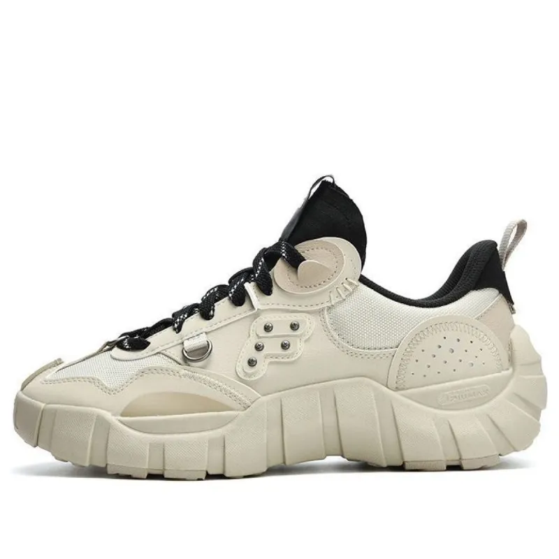 FILA FUSION Bone Sneakers 'Beige Black' T12M311201FOC sold by KicksCrew