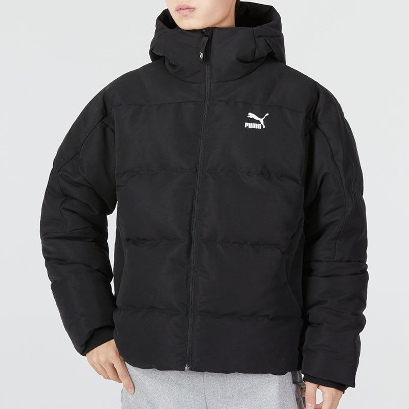 Puma Classics Padded Down Jacket 'Black' 537685-01 sold by KicksCrew product image thumbnail 3