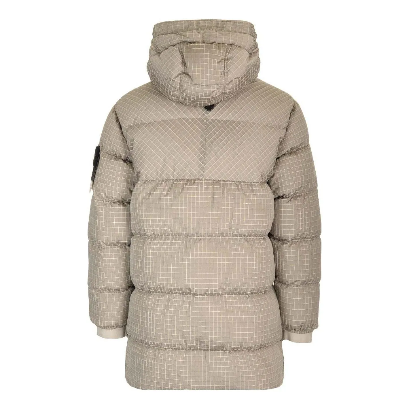 STONE ISLAND Logo-Patch Down Jacket 'Beige' 791571432-V0097 sold by KicksCrew product image thumbnail 2